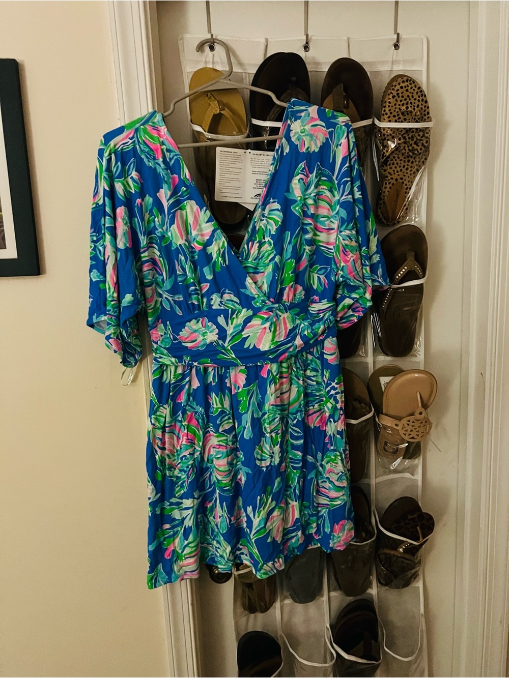 Like new womens medium Lilly Pulitzer Parigi Romper